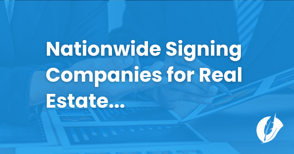 Nationwide Signing Services